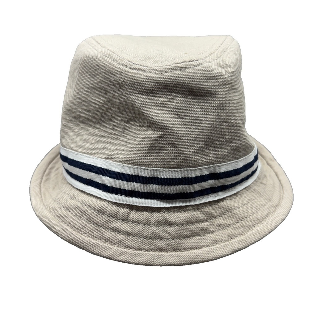 Mega Cap soft cotton canvas fedora hat 8921 Medium